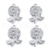 Non-Tarnish 201 Stainless Steel Pendants STAS-N098-208P-2