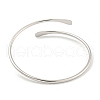 Non-Tarnish 304 Stainless Steel Cuff Bangles BJEW-P331-10P-1