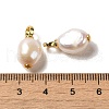 Natural Pearl Pendants FIND-C046-14G-3