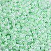 Opaque Colours Luster Glass Seed Beads SEED-K010-04C-2