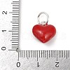 Alloy Enamel Charms PALLOY-R158-03S-03-3