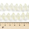 Electroplate Glass Beads Strands EGLA-G038-01A-FR05-4