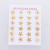 304 Stainless Steel Stud Earrings EJEW-E244-C01-G-3