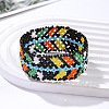 Bohemian Style Glass Seed Beaded Bracelets for Women FS-WGBF549-08-1