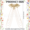 Iron Tassel Body Chain AJEW-WH0348-223KCG-2