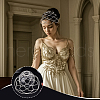 Alloy Rhinestone Mesh Headbands OHAR-WH0011-44-5
