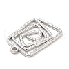 Non-Tarnish 304 Stainless Steel Pendants STAS-D084-10P-2