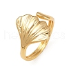 Brass Adjustable Cuff Rings for Women RJEW-B132-01B-P-4