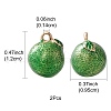 2Pcs Brass Enamel Charms KK-YW0001-85-3