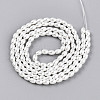 Baking Painted Pearlized Glass Pearl Bead Strands HY-T002-01C-01-1