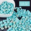 Dyed & Heated Natural Howlite Chip Beads G-GA0001-17-6