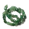 Natural Green Aventurine Beads Strands G-I351-B06-2