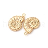 Brass Pendants KK-Z112-21G-02-2