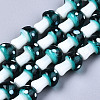 Mushroom Handmade Lampwork Beads Strands LAMP-R116-14-1