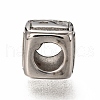 Tarnish Resistant 304 Stainless Steel European Beads OPDL-L020-001P-2