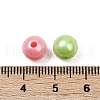 Opaque Acrylic Imitation Pearl Beads OACR-B031-55-8mm-3