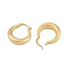 Brass Ring Hoop Earrings EJEW-Q391-10G-3