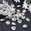 Fingerinspire 50Pcs Glass Rhinestone Cabochons RGLA-FG0001-15B-5