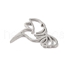 Non-Tarnish 304 Stainless Steel Open Back Bezel Pendants STAS-Z069-06P-2