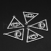 Non-Tarnish 201 Stainless Steel Pendants STAS-N090-LA008-1-3