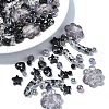 120Pcs 12 Styles Mixed Styles Acrylic Beads MACR-YW0003-05D-1