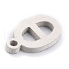 Non-Tarnish 304 Stainless Steel Pendants STAS-F267-10Q-P-3