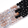 Natural Mixed Gemstone Beads Strands G-D080-A01-03-09-4