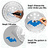 Stainless Steel Metal Cutting Dies Stencils DIY-WH0238-170-4