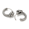 316 Surgical Stainless Steel Hoop Earrings EJEW-D096-13I-AS-2