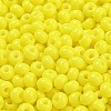 Imitation Jade Glass Seed Beads SEED-Z001-A-B17-3