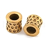 Ion Plating(IP) 304 Stainless Steel European Beads STAS-D175-08G-2