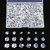 Biyun 300Pcs 9 Style Electroplate Glass Beads Strands EGLA-BY0001-01-5