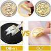 Self Adhesive Gold Foil Embossed Stickers DIY-WH0575-063-3