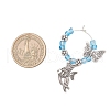 5Pcs Sea Animal Alloy Wine Glass Charms AJEW-JO00260-3