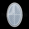 Oval DIY Silicone Jewelry Plate Molds SIMO-P003-01A-4