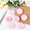 CRASPIRE 8Pcs Rubber Stamps AJEW-CP0008-29-4