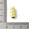 Brass Enamel Tube Beads KK-R162-072G-3
