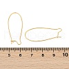 304 Stainless Steel Hoop Earring Findings STAS-P223-01G-07-3