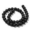 Natural Lava Rock Round Bead Strands G-M169-10mm-03-2