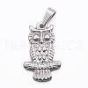 Tarnish Resistant 304 Stainless Steel Pendants STAS-H384-10P-1