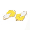 Alloy Enamel Pendants ENAM-M052-02G-3