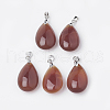 Natural Carnelian Pendants G-S299-44-1