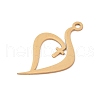 304 Stainless Steel Pendants STAS-Z109-04G-2