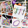 SOFPLATE Halloween Theme 100Pcs 5 Colors Opaque Acrylic Beads MACR-SP0001-01B-05-5