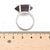 Natural Amethyst Finger Rings RJEW-P121-A02-2