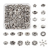 Kissitty 400Pcs 20 Styles Tibetan Style Alloy Spacer Beads FIND-KS0001-25-1