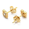 Vacuum Plating 304 Stainless Steel Stud Earrings STAS-D087-14G-2