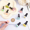 10Pcs 10 Style Magnetic Ferromanganese Iron & Plastic Air Vent Clips JEWB-AB00026-3