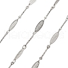 304 Stainless Steel Oval & Bar Link Chains CHS-A016-56P-A-1