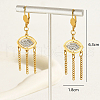 Stainless Steel Eye Hoop Earrings XR9561-5